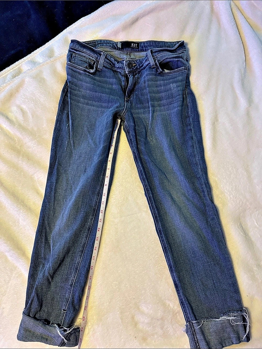 KUT from the Kloth Skinny Jeans Blue Size 6